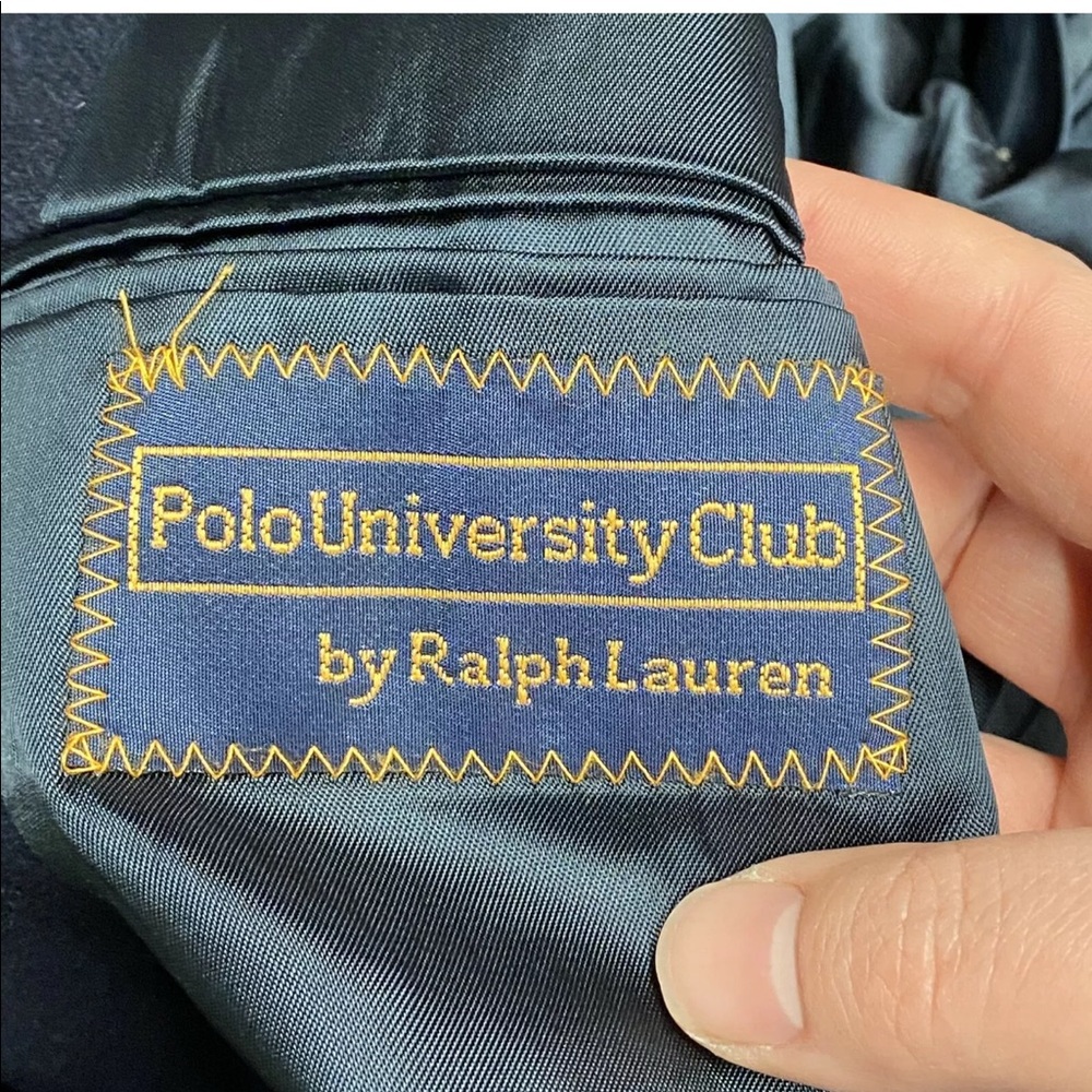 Polo by Ralph Lauren Navy Blazer - Picture 3 of 12